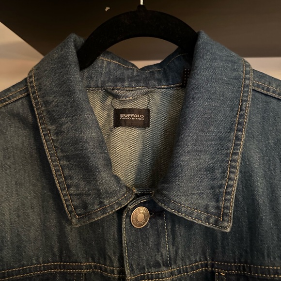 Denim Buffalo Button Up Jacket - Picture 3 of 10